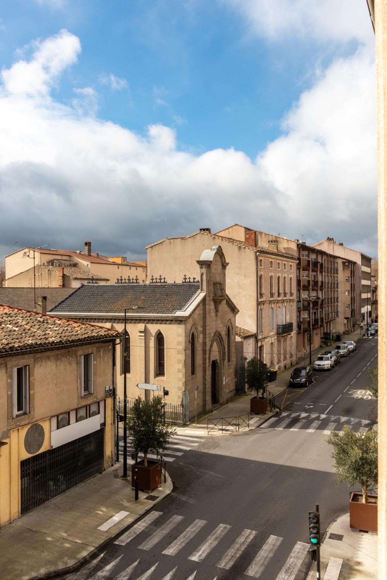 Le Marty - Wifi - Central - Climatison - Parking Gratuit Carcassonne Eksteriør billede